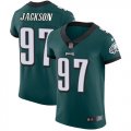 Wholesale Cheap Nike Eagles #97 Malik Jackson Midnight Green Team Color Men's Stitched NFL Vapor Untouchable Elite Jersey