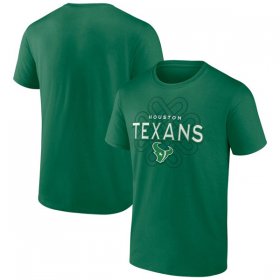 Wholesale Cheap Men\'s Houston Texans Kelly Green Celtic Knot T-Shirt