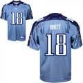 Wholesale Cheap Titans #18 Kenny Britt Stitched Baby Blue NFL Jersey
