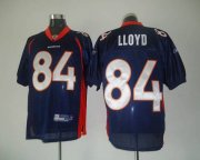 Wholesale Cheap Broncos #84 Brandon Lloyd Blue Stitched NFL Jersey