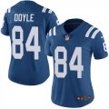 Wholesale Cheap Nike Colts #84 Jack Doyle Royal Blue Team Color Women's Stitched NFL Vapor Untouchable Limited Jersey