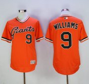 Wholesale Cheap Giants #9 Matt Williams Orange Flexbase Authentic Collection Cooperstown Stitched MLB Jersey