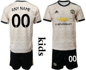 Wholesale Cheap Manchester United Personalized Away Kid Soccer Club Jersey