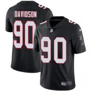 Wholesale Cheap Nike Falcons #90 Marlon Davidson Black Alternate Men's Stitched NFL Vapor Untouchable Limited Jersey