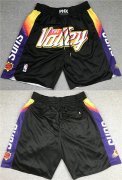 Wholesale Cheap Men's Phoenix Suns Black Shorts (Run Small)