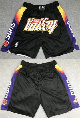 Wholesale Cheap Men\'s Phoenix Suns Black Shorts (Run Small)