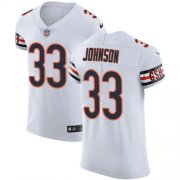 Wholesale Cheap Nike Bears #33 Jaylon Johnson White Men's Stitched NFL New Elite Jersey