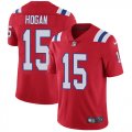 Wholesale Cheap Nike Patriots #15 Chris Hogan Red Alternate Men's Stitched NFL Vapor Untouchable Limited Jersey