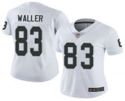 Wholesale Cheap Women's Oakland Raiders #83 Darren Waller White 2017 Vapor Untouchable Stitched NFL Nike Limited Jersey