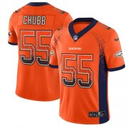 Wholesale Cheap Nike Broncos #55 Bradley Chubb Orange Team Color Men's Stitched NFL Limited Rush Drift Fashion Jersey