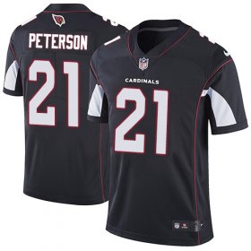 Wholesale Cheap Nike Cardinals #21 Patrick Peterson Black Alternate Men\'s Stitched NFL Vapor Untouchable Limited Jersey