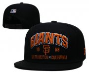 Wholesale Cheap San Francisco Giants Stitched Snapback Hats 018