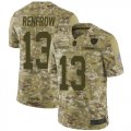 Wholesale Cheap Nike Raiders #13 Hunter Renfrow Camo Youth Stitched NFL Limited 2018 Salute to Service Jersey