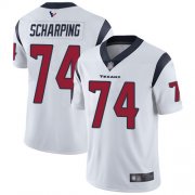 Wholesale Cheap Nike Texans #74 Max Scharping White Men's Stitched NFL Vapor Untouchable Limited Jersey
