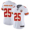 Wholesale Cheap Women's Nike Kansas City Chiefs #25 Clyde Edwards-Helaire Limited White Vapor Untouchable Jersey