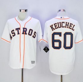 Wholesale Cheap Astros #60 Dallas Keuchel New White Cool Base Stitched MLB Jersey