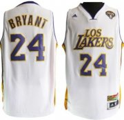 Wholesale Cheap Los Angeles Lakers #24 Kobe Bryant Latin Nights Revolution 30 Swingman White Jersey