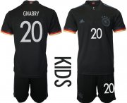 Wholesale Cheap 2021 European Cup Germany away Youth 20 soccer jerseys