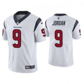 Wholesale Cheap Men\'s White Houston Texans #9 Brevin Jordan Vapor Untouchable Limited Stitched Jersey