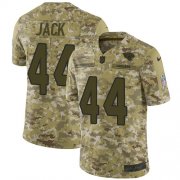 Wholesale Cheap Nike Jaguars #44 Myles Jack Camo Youth Stitched NFL Limited 2018 Salute to Service Jersey