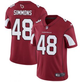 Wholesale Cheap Nike Cardinals #48 Isaiah Simmons Red Team Color Youth Stitched NFL Vapor Untouchable Limited Jersey