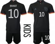 Wholesale Cheap 2021 European Cup Germany away Youth 10 soccer jerseys
