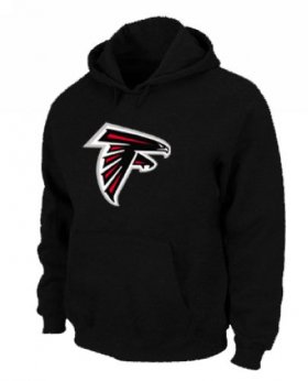 Wholesale Cheap Atlanta Falcons Logo Pullover Hoodie Black