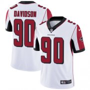 Wholesale Cheap Nike Falcons #90 Marlon Davidson White Men's Stitched NFL Vapor Untouchable Limited Jersey