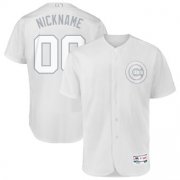 Wholesale Cheap Chicago Cubs Majestic 2019 Players' Weekend Flex Base Authentic Roster Custom Jersey White