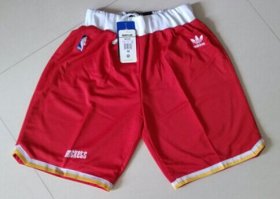 Wholesale Cheap Houston Rockets Red Throwback Short