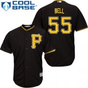 Wholesale Cheap Pirates #55 Josh Bell Black Cool Base Stitched Youth MLB Jersey