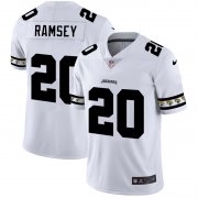 Wholesale Cheap Jacksonville Jaguars #20 Jalen Ramsey Nike White Team Logo Vapor Limited NFL Jersey