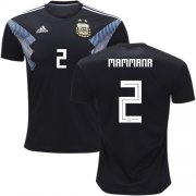 Wholesale Cheap Argentina #2 Mammana Away Kid Soccer Country Jersey