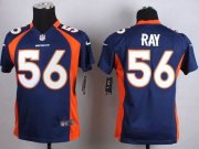 Wholesale Cheap Nike Broncos #56 Shane Ray Blue Alternate Youth Stitched NFL New Elite Jersey