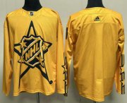 Cheap Men's All-Star Game 2024 Yellow Primegreen Stitched Hockey Jersey