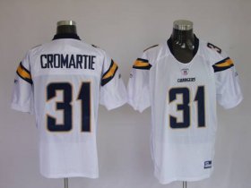 Wholesale Cheap Chargers Antonio Cromartie #31 Stitched White NFL Jersey