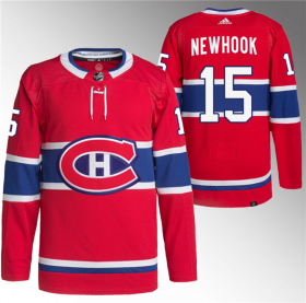 Wholesale Cheap Men\'s Montreal Canadiens #15 Alex Newhook Red Stitched Jersey