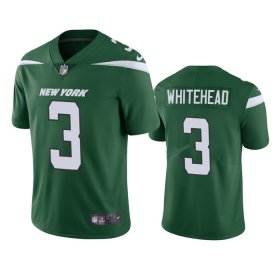 Cheap Men\'s New York Jets #3 Jordan Whitehead Green Vapor Untouchable Limited Stitched Jersey