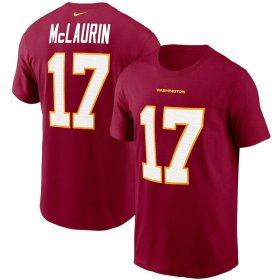Wholesale Cheap Washington Redskins #17 Terry McLaurin Football Team Nike Player Name & Number T-Shirt Burgundy