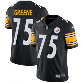 Wholesale Cheap Nike Steelers #75 Joe Greene Black Team Color Men\'s Stitched NFL Vapor Untouchable Limited Jersey