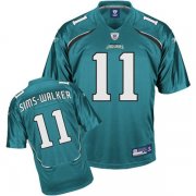 Wholesale Cheap Jaguars Mike Sims-Walker #11 Green Stitched Team Color NFL Jersey