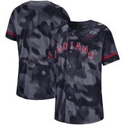 Wholesale Cheap Cleveland Indians Nike Camo Jersey Navy