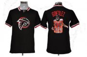 Wholesale Cheap Nike Falcons #88 Tony Gonzalez Black Men's NFL Game All Star Fashion Jersey