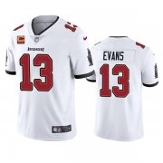 Wholesale Cheap Men's Tampa Bay Buccaneers 2022 #13 Mike Evans White With 4-star C Patch Vapor Untouchable Limited Stitched NFL Jersey