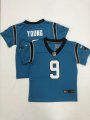 Wholesale Cheap Toddlers Carolina Panthers #9 Bryce Young Light Blue 2023 Vapor Untouchable Stitched Nike Limited Jersey