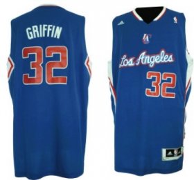 Wholesale Cheap Los Angeles Clippers #32 Blake Griffin Revolution 30 Swingman Blue Jersey