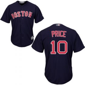 Wholesale Cheap Red Sox #10 David Price Navy Blue Cool Base Stitched Youth MLB Jersey
