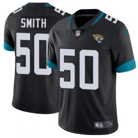 Wholesale Cheap Nike Jaguars #50 Telvin Smith Black Team Color Men\'s Stitched NFL Vapor Untouchable Limited Jersey