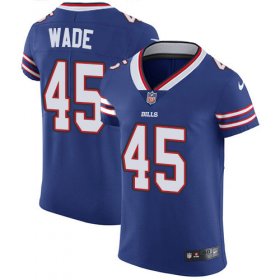 Wholesale Cheap Nike Bills #45 Christian Wade Royal Blue Team Color Men\'s Stitched NFL Vapor Untouchable Elite Jersey