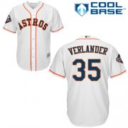 Wholesale Cheap Astros #35 Justin Verlander White New Cool Base 2019 World Series Bound Stitched MLB Jersey